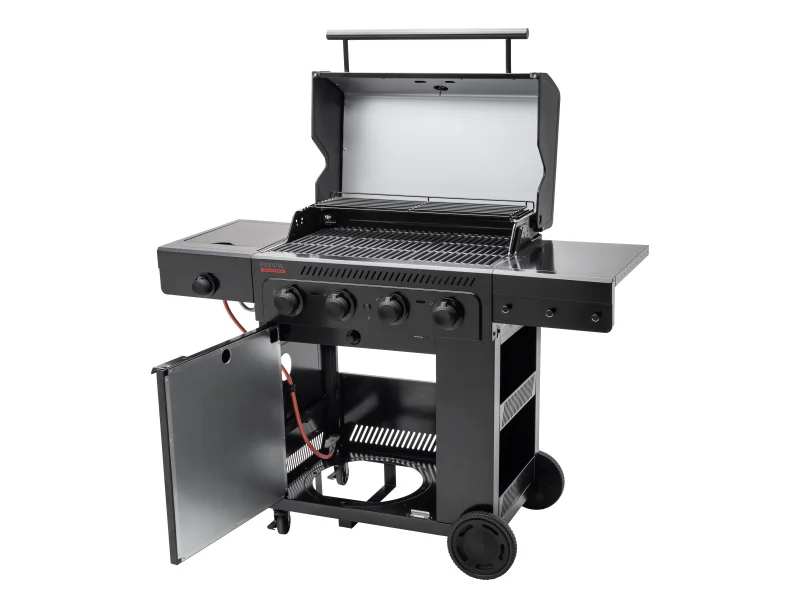 Char Broil Gasgrill Essential 4 G mit Seitenbrenner und Tru-Infrared Technology – Bild 3
