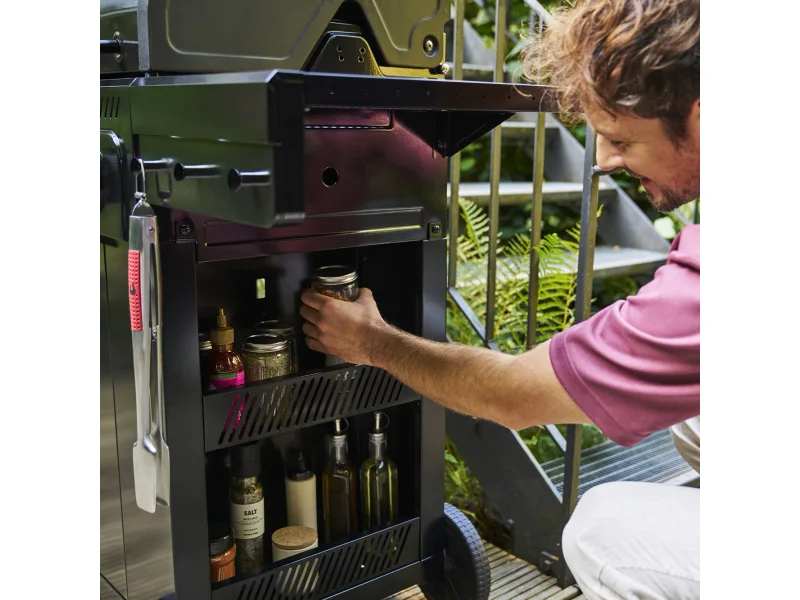 Char Broil Gasgrill Essential 4 G mit Seitenbrenner und Tru-Infrared Technology – Bild 6