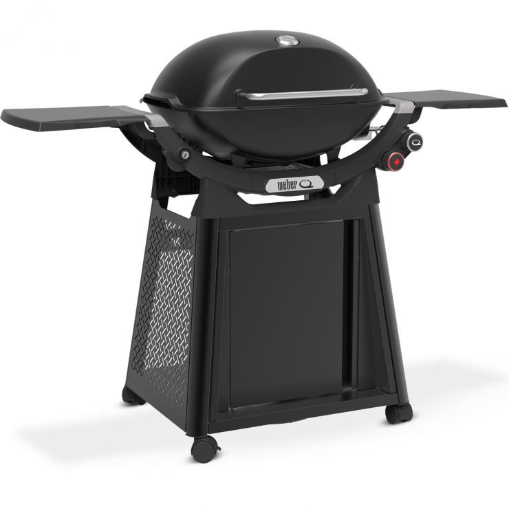 Gasgrill Weber Q 3200N+ mit Rollwagen, Black, inklusive Abdeckhaube – Bild 7