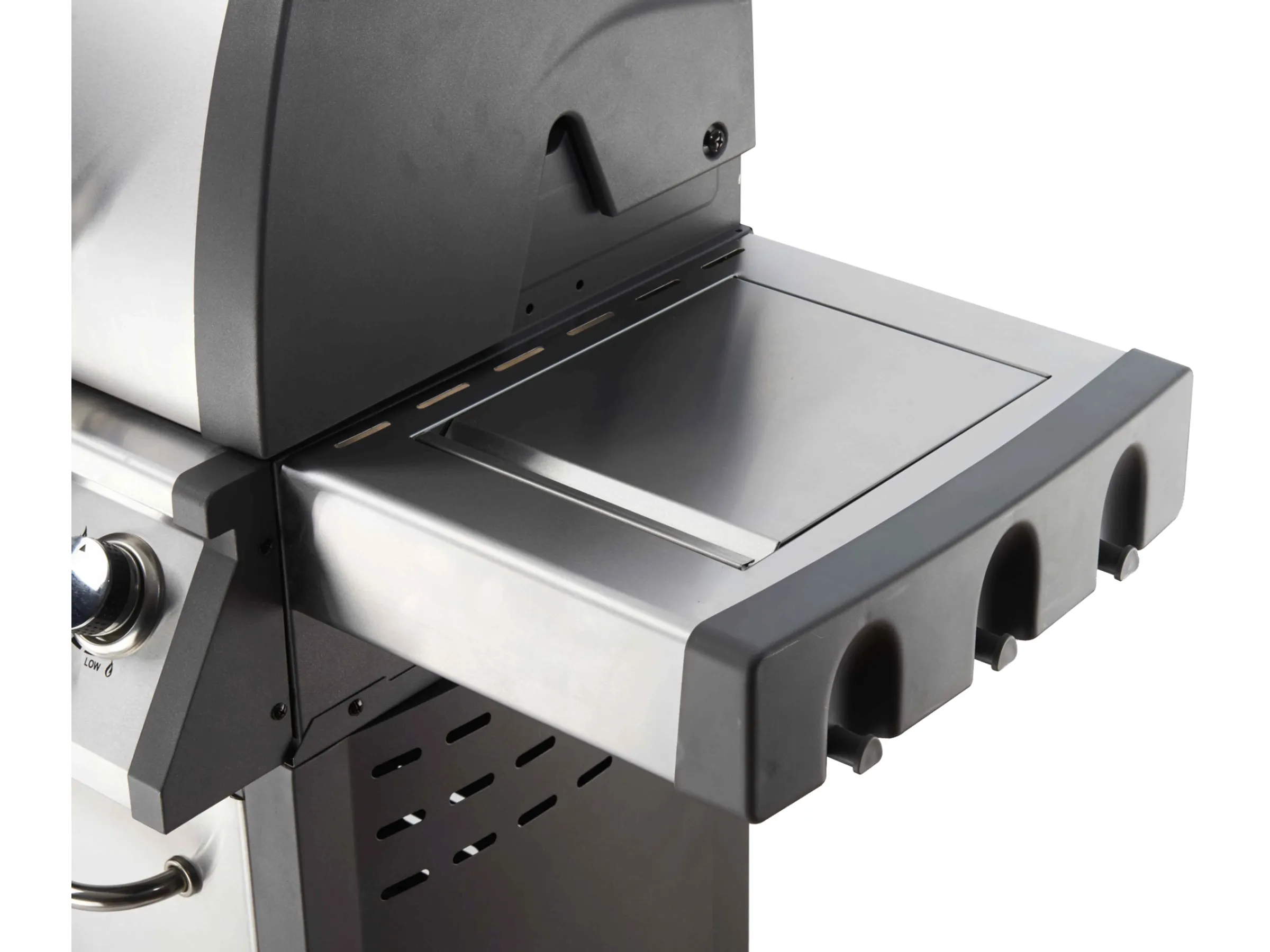 El Fuego Gasgrill Concord 4 Brenner, Seitenbrenner & Heckbrenner Silber – Bild 3