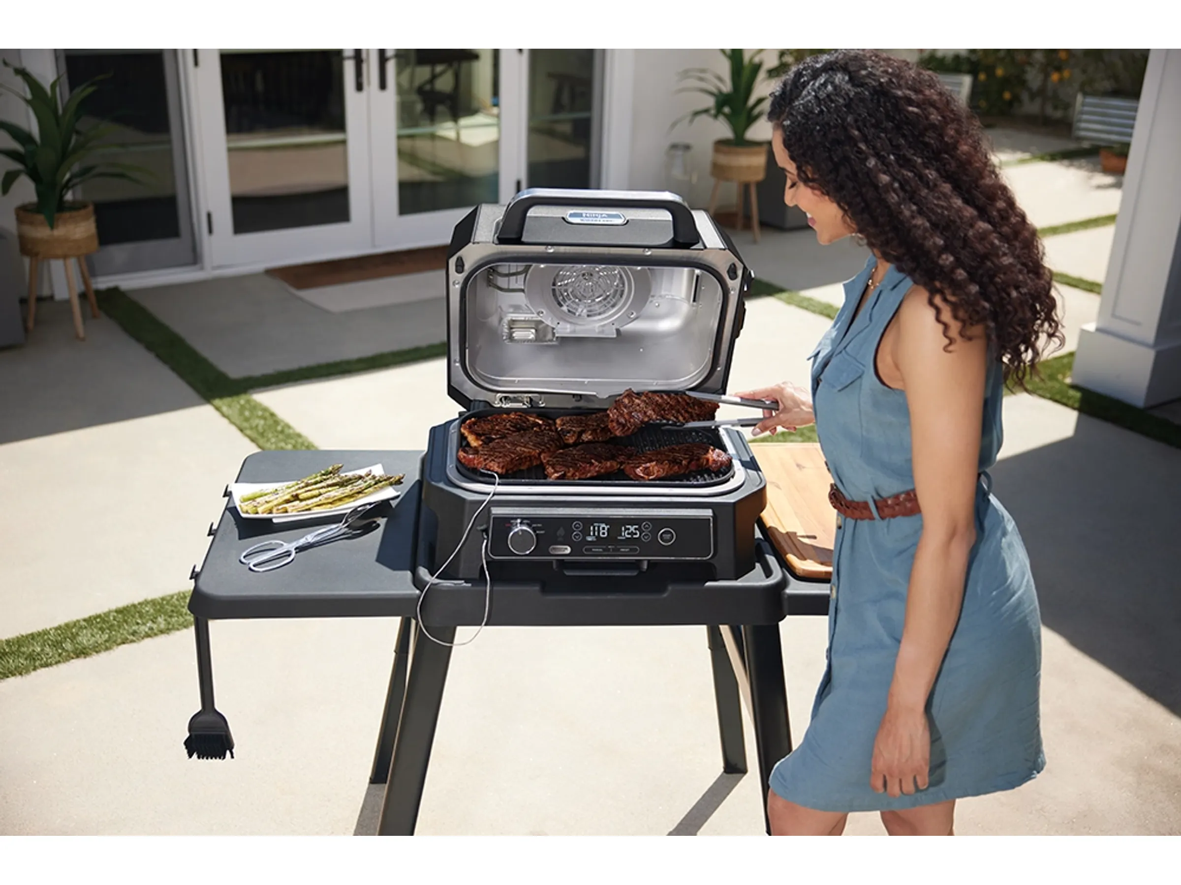 Ninja Elektrischer-Grill & Smoker Pro XL Outdoor OG850EU mit Smart Cook System – Bild 7