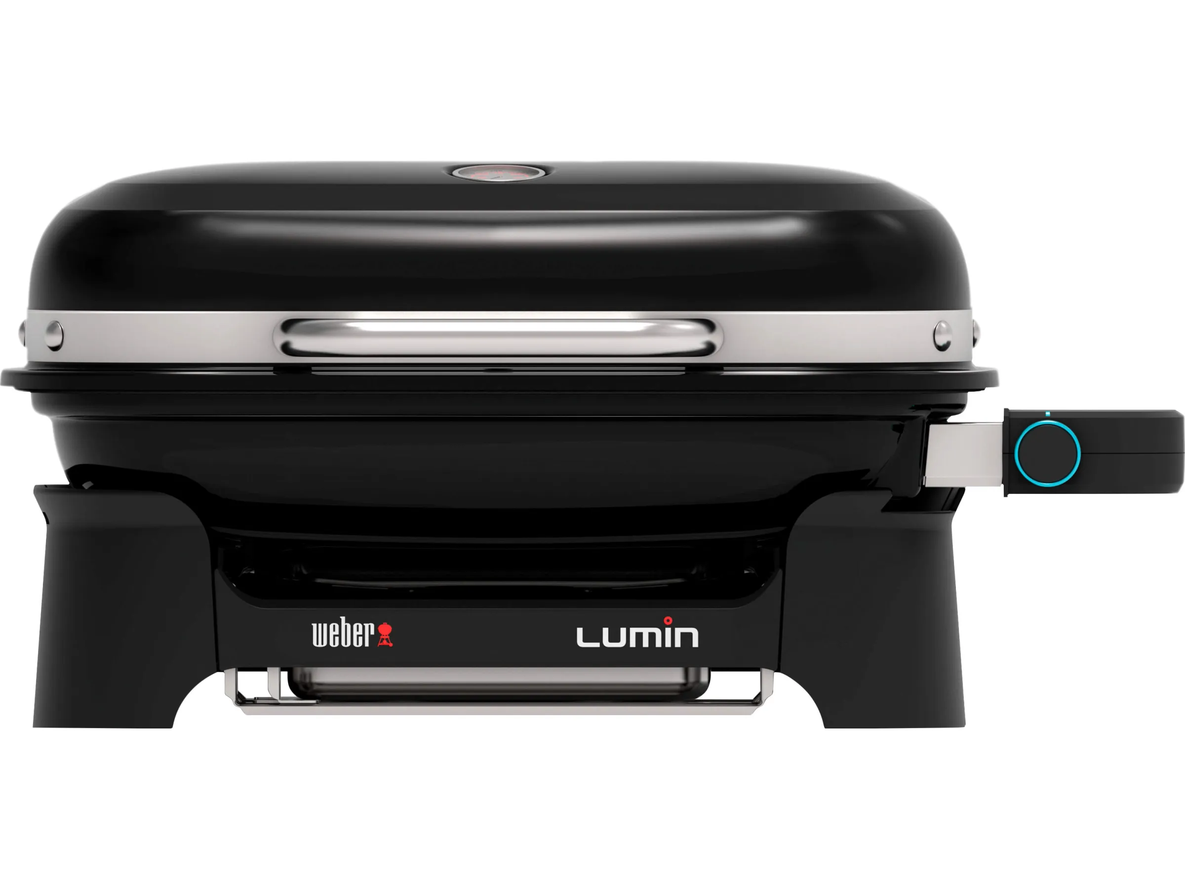 Weber Elektro-Tischgrill Lumin Compact Schwarz 2200 W 43 x 28 cm