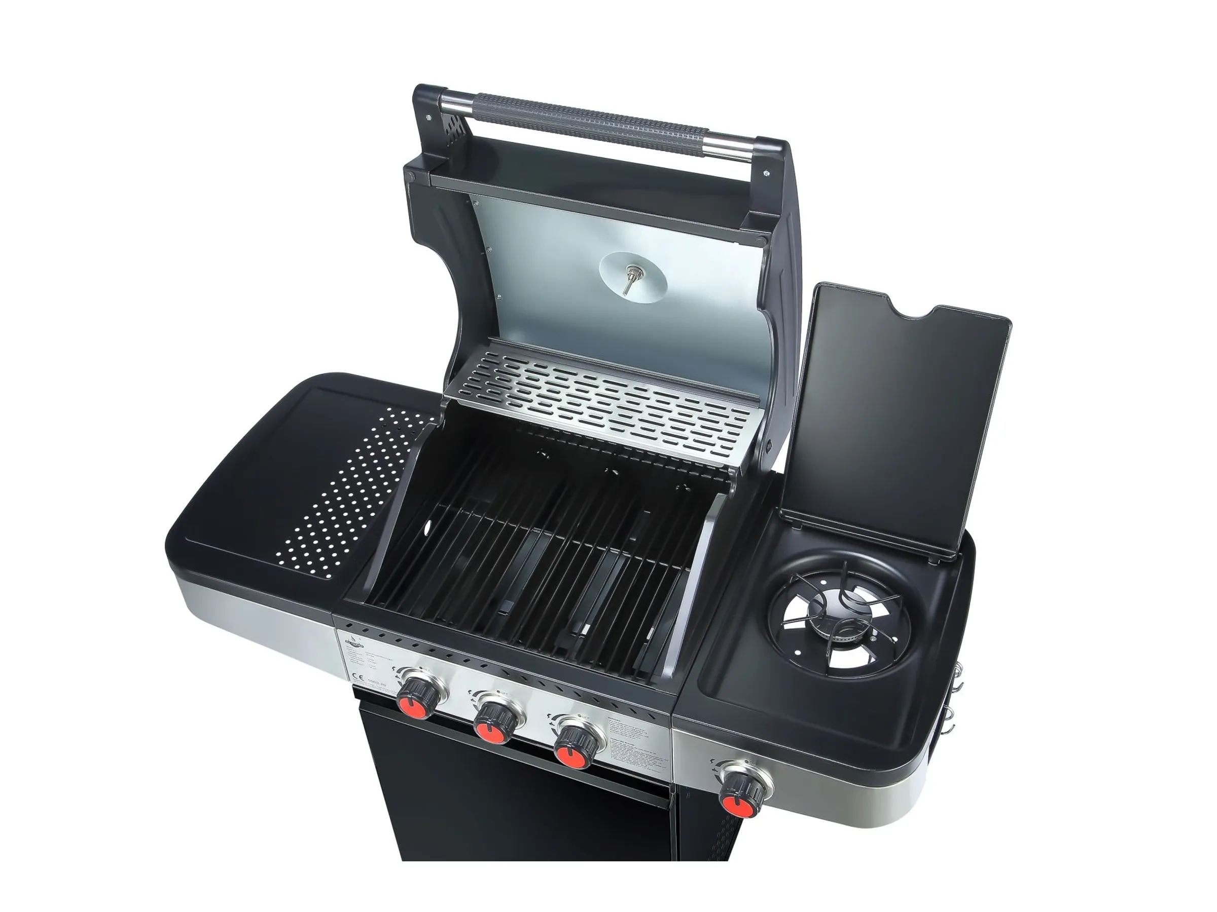 El Fuego Gasgrill Houston 3+1 ca. 110 x 112 x 56,5 cm – Bild 7